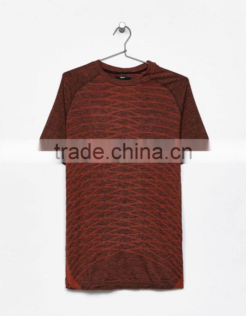wholesale men sublimation seamless sport t shirt