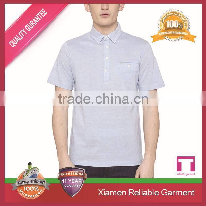 Men's Bodybuilding soft custom man polo t-shirt OEM supplier in China