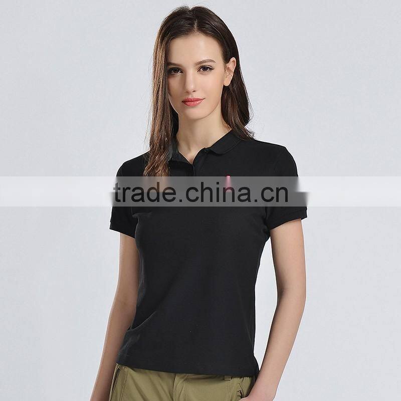 fashionable lapel couple t-shirt