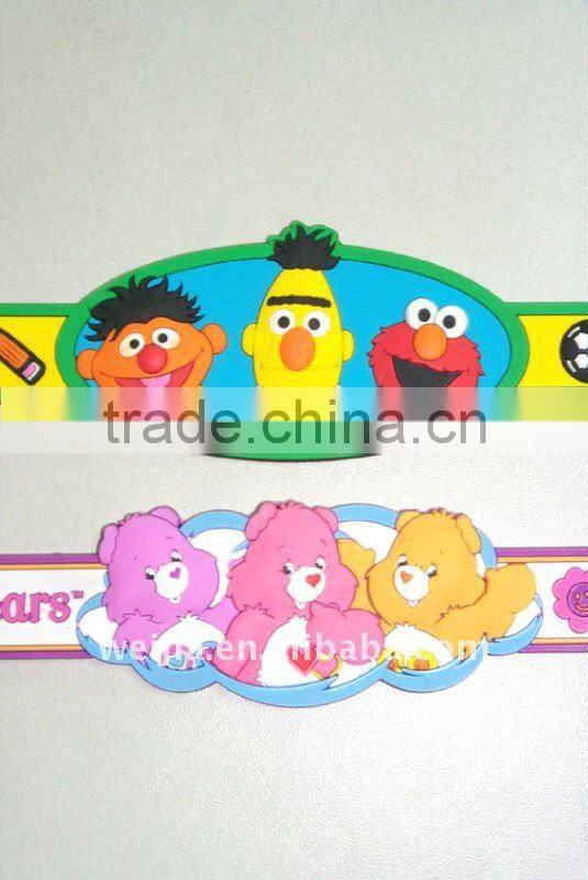 custom 3D PVC bracelet