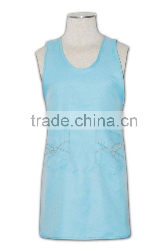 2015 design wholesale promotional solid color disposable custom aprons