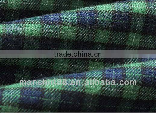 Men's slim fit flannel splicing winter shirt