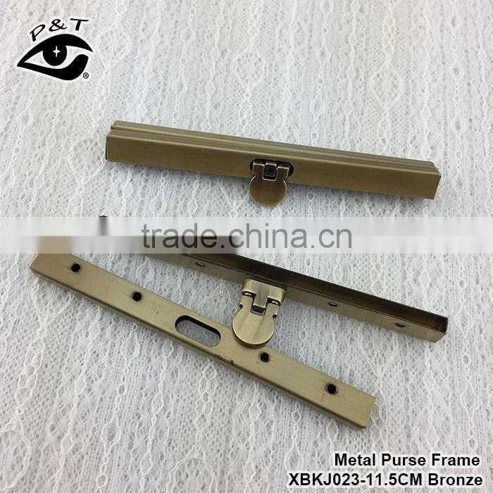 11.5CM Vertical bar screw purse frames for handbags accessories
