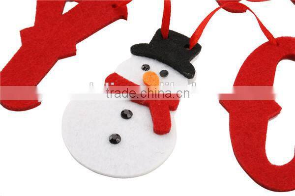 1.2 meter felt Merry Christmas XMAS bunting garland party home decoration gift