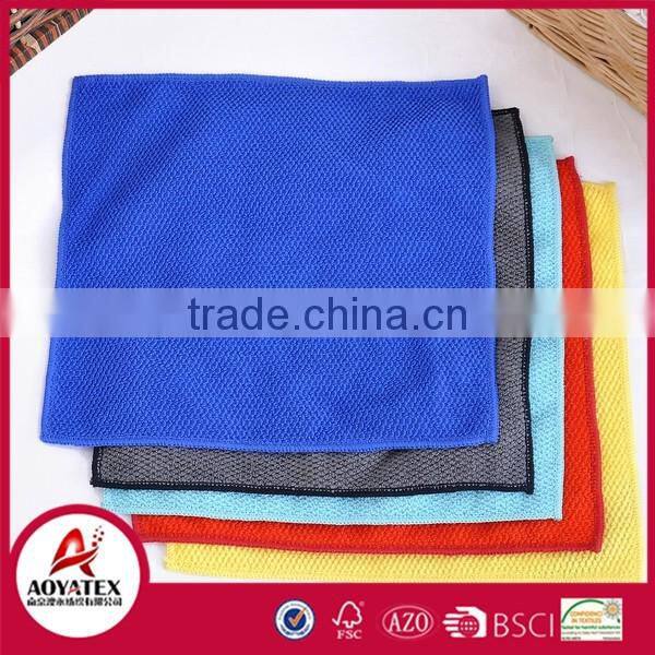 2016 Top Quality custom plain microfiber cleaning cloth for kitchen Wholesale
