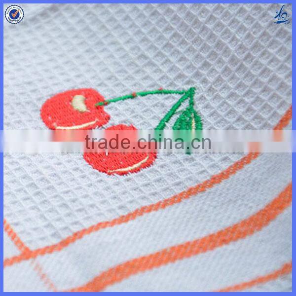 cheap wholesale cotton tea towel fabric/100% indian cotton tea towel