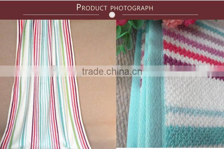100% cotton yarn dyed jacquard towel beach woven designs