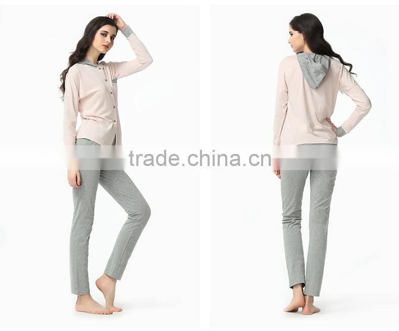 Eco-friendly Qianxiu Inventory Stock Long Cotton Nighties For Women