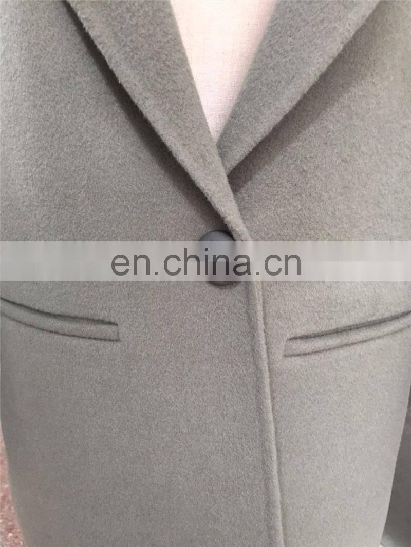 European Hot Sale Winter Clothes Cashmere Coat Comfortable Women Wool Coat