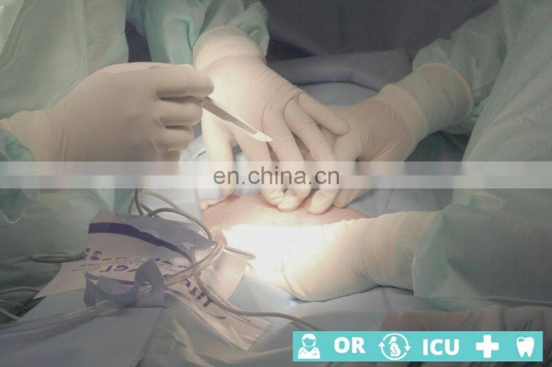 SMS fabric Fluid-repellent Medical Disposable Surgical Gown