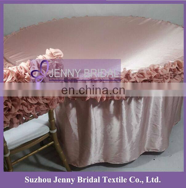TC091-6 tutu table skirt table skirting designs for wedding tulle table skirt