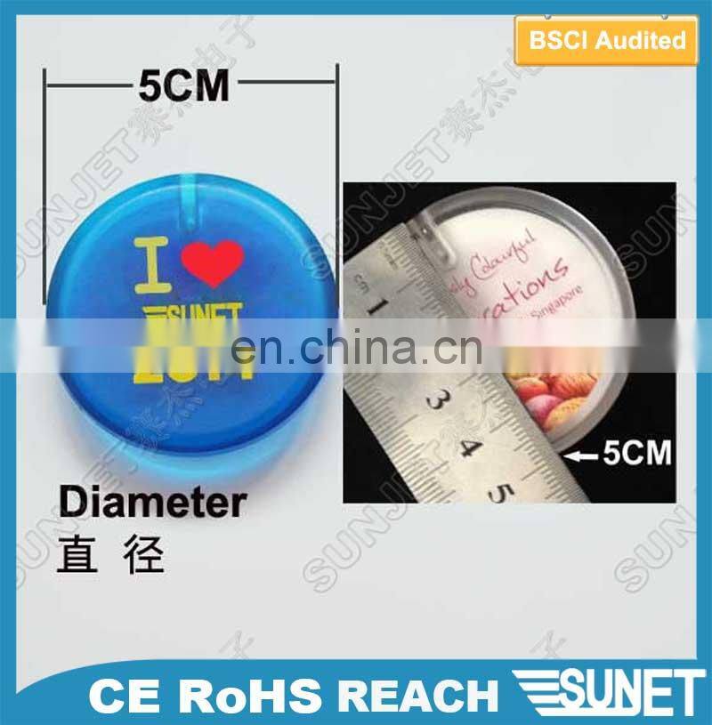 Fashion party wholesale pin multicolor rotary lapel pin