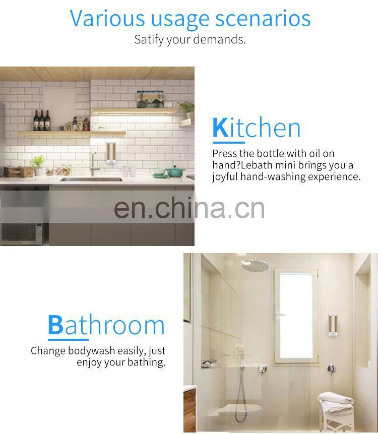 Wall mounted hand wash sensor foam dispenser