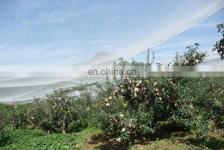 Outdoor hail protection net net against hail