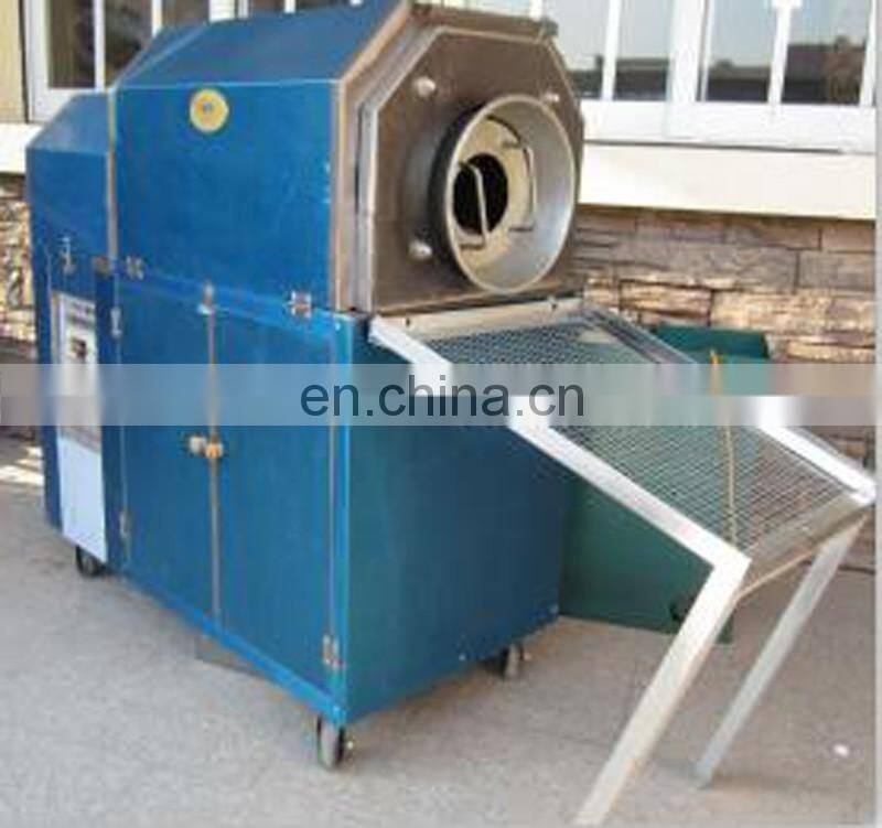 100kg per batch nuts roaster/small gas peanuts roaster machine