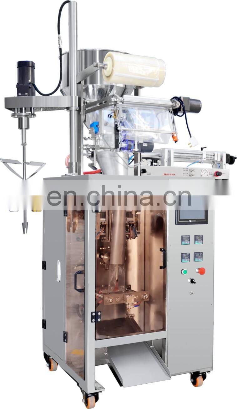 Full Pneumatic Liquid Stick Honey Sachet Packaging Machine