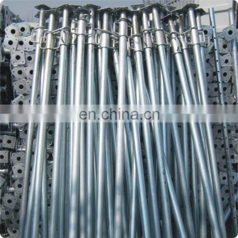 Adjustable Steel Prop with Painted and Galvanized Surface Treatment