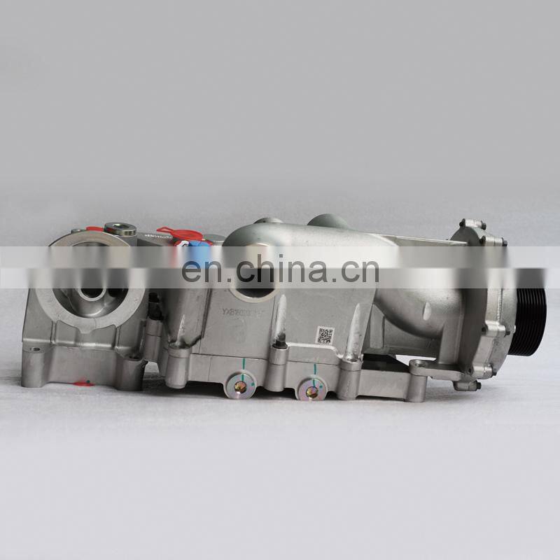 Engine Parts Oil Cooler Assembly With Water Pump 3691941 For Foton ISG Engine