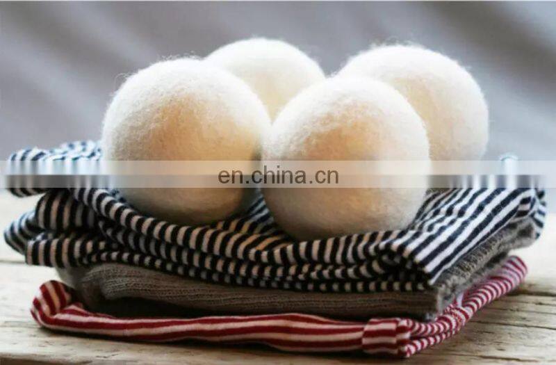 wholesale natural white wool dryer ball