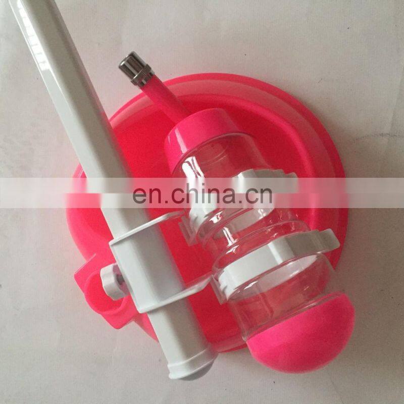 Manufacturer Wholesale Outdoor Travel Detachable Cat Pet Dog Plastic Raise Down Water Bottle
