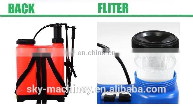 Good selling 18L insecticide spray pump manual knapsack sprayer for rice