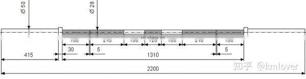 High quality professional barbells bar