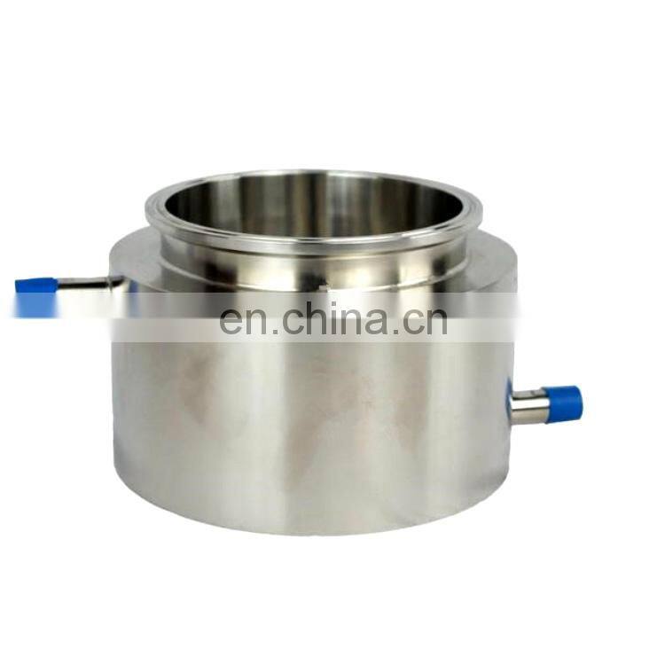 Stainless Steel Fully Jacketed Splatter Platter Tri clamp Collection Base