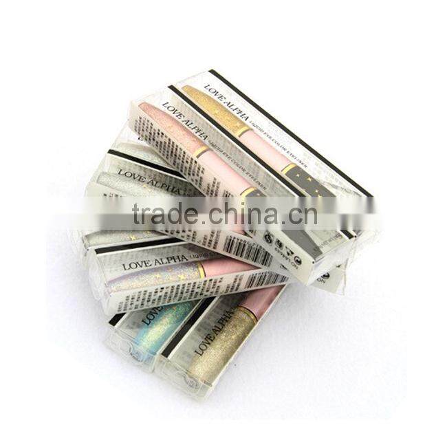 Shinny Eyeliner makeup love alpha