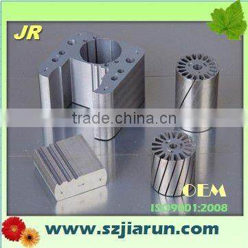 electric motor rotor and stator