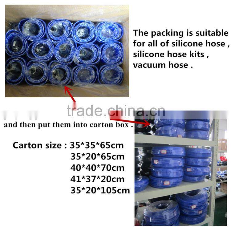 custom high quality automotive silicone hose silicone radiator hose intercooler silicone pipe