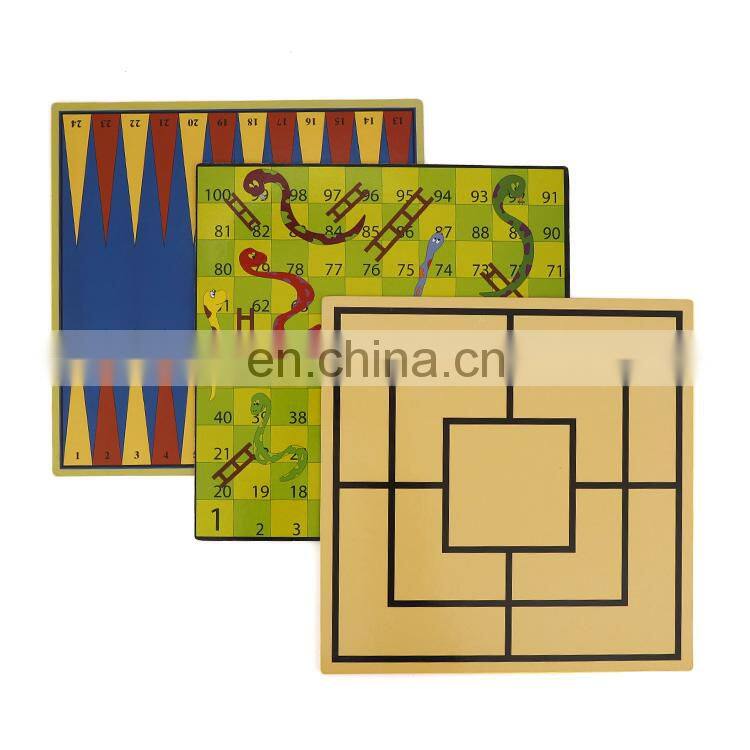 Custom Juegos De Mesa Paper Kids Children Chess Family Board Game For Family