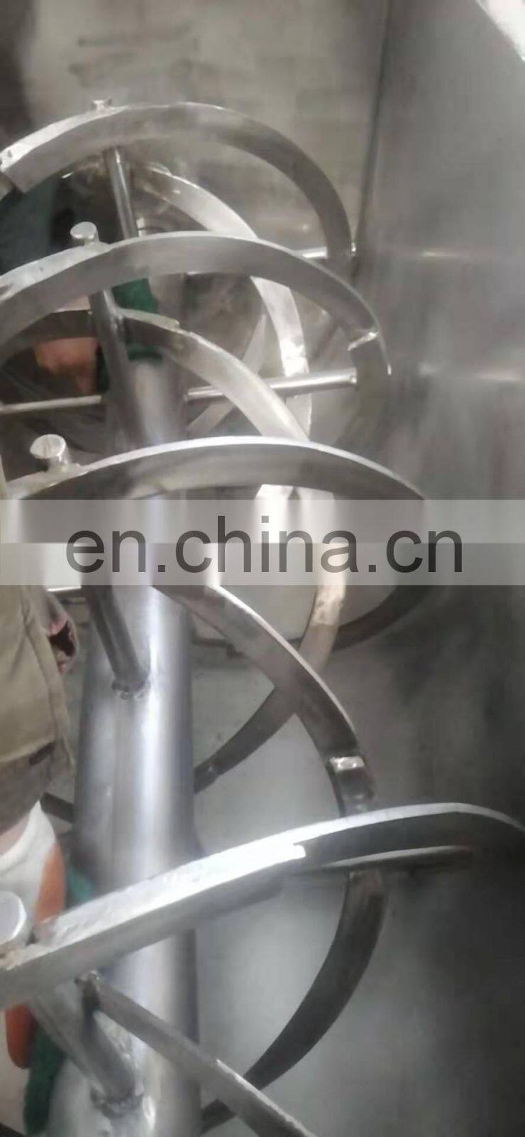 ss 304 Screw Mixer Type detergent powder making machine dry powder mixing machine