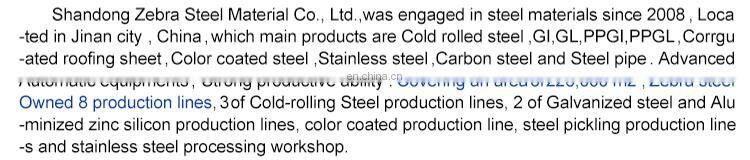 Galvanized Steel Coil Z275 Prime Hot Dipped Color Coated Steel Coil