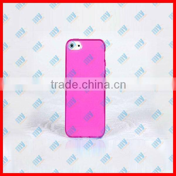 7 Colors/Lot Ultrathin Design 0.5mm Matt Frosting Skins Cases Covers For iPhone 5 5G Cell Phone Accessories