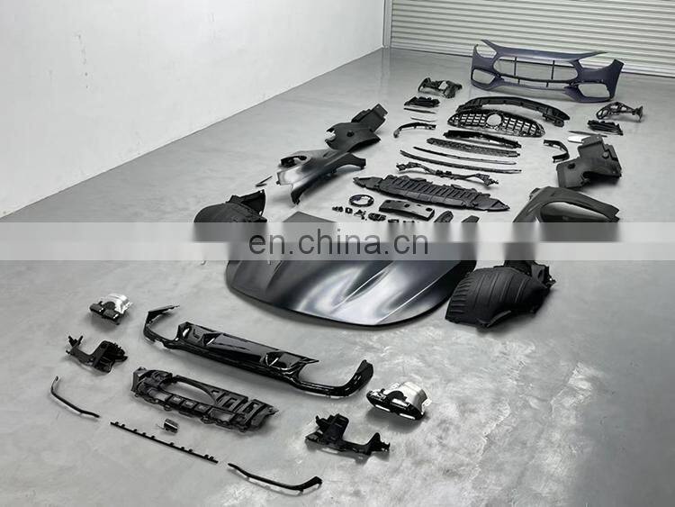 NEW High quality auto body parts facelidt body kit for 16 E class W213 upgrade to 2022 E63 1:1 kit