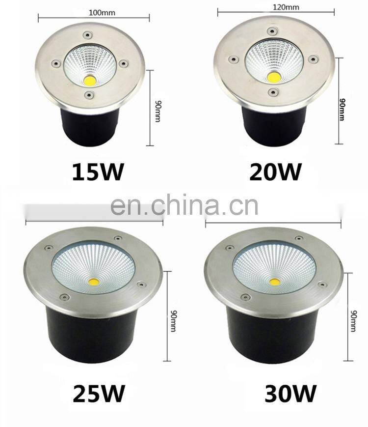 Waterproof Led Underground Light Cob Floor Lamp Outdoor Ground Spot Landscape Garden Light