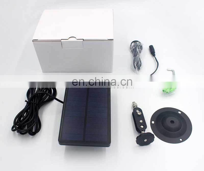 2400mah Solar Panel for Camera hunting External Power bank Aluminum Battery Polymer Solar Power Supply for cameras