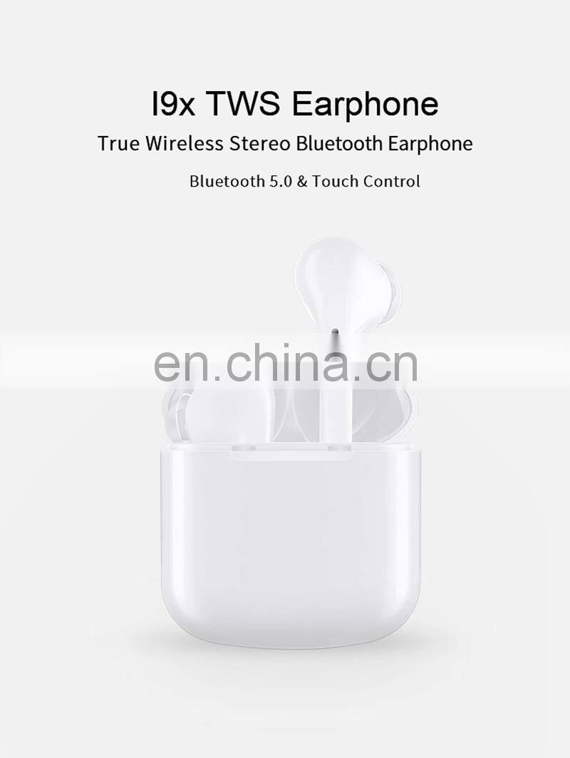 Amazon hot sale i9x Tws 5.0 touch control gaming headphones earbuds wireless earphone