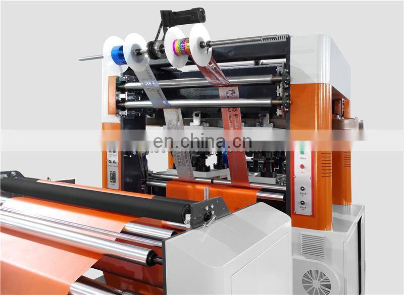 UT1200 Automatic Roll to Roll PP Laminated Square Bottom Non Woven Fabric Hot Foil Stamping Machine