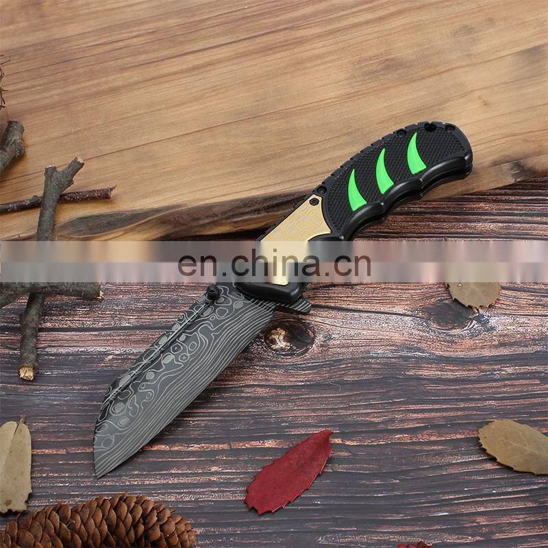Wholesale Plastic handle outdoor folding knife