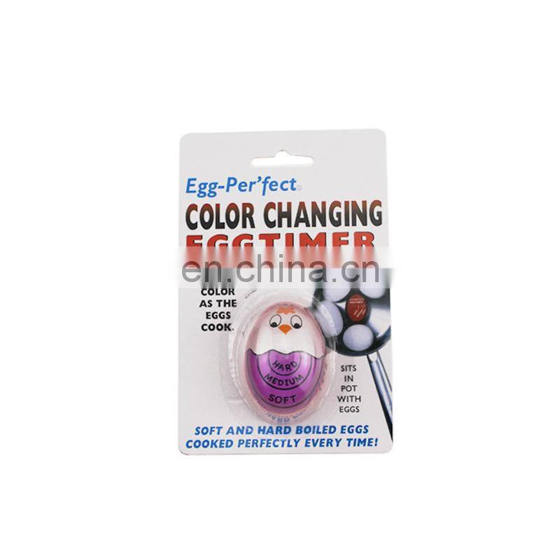 Egg Color Changing Timer Yummy Soft Hard Boiled Eggs Cooking Kitchen Eco-Friendly Resin Egg Timer Red timer tools
