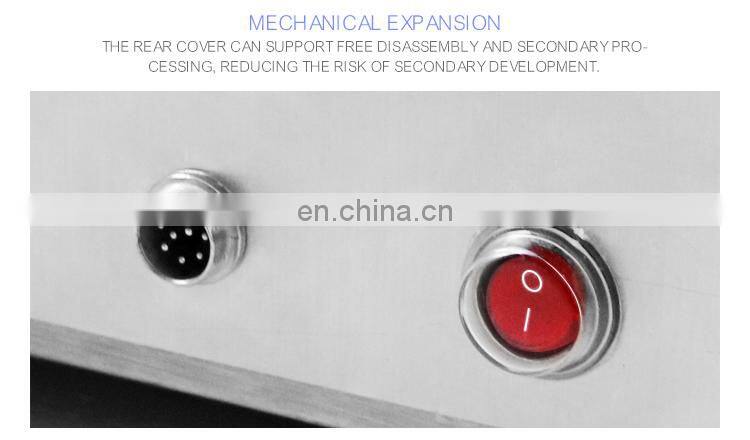 Small size UGV swing arm robot chassis for anrrow space inspection