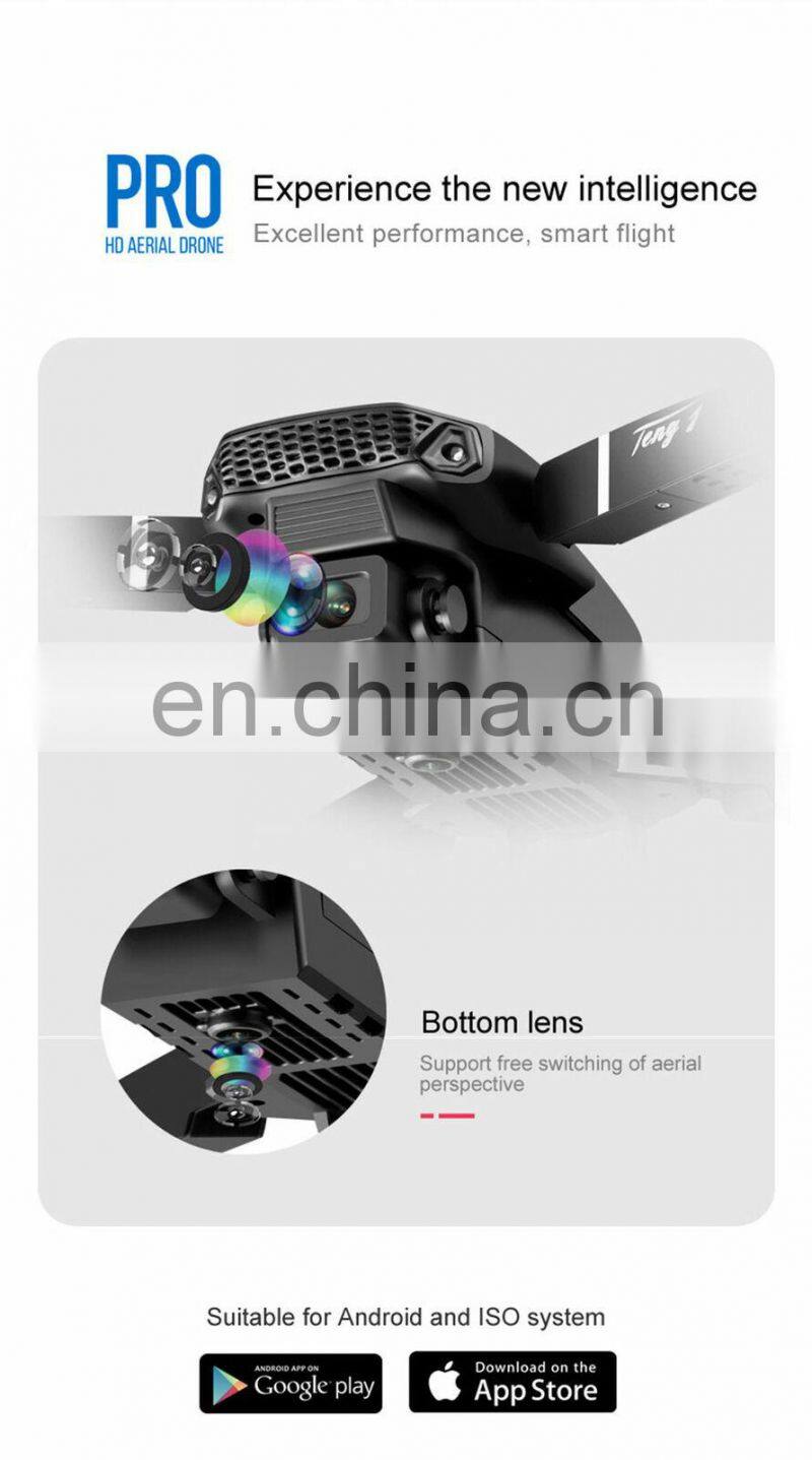 ls525 drone With Wide Angle HD 4K 1080P Dual Camera Don Height Hold Wifi RC Foldable Quadcopter Dron Gift Toy