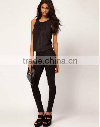 Sleeveless Womens Chiffon Tank Tops Sexy Backless Blouse Unique T-shirt Vest New