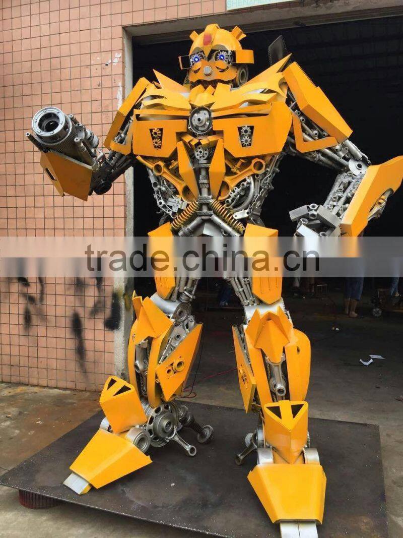 large metal sculpture Bumblebee moden sculpture