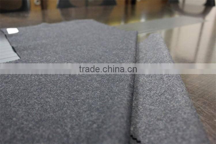 151204-1 Factory Professional Provide Stock Woven Woolen Overcoat Fabric