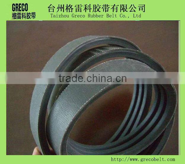 good quality rubber poly v belt