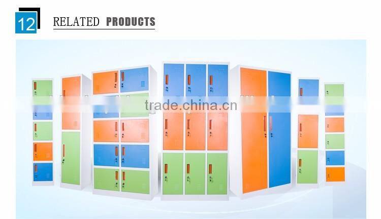 Colorful steel locker gym locker school locker
