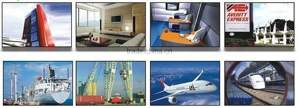 5mm Curved aluminum honeycomb panel with PVDF coating