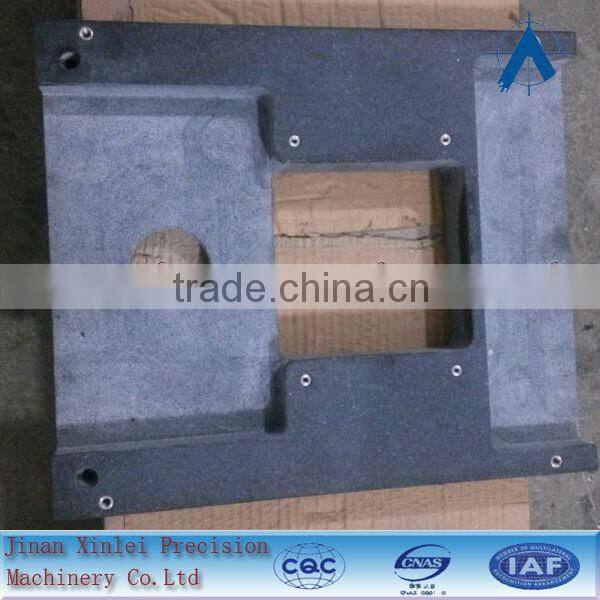 High Precision Machinery components Granite stone bases for tables